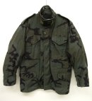 画像: 80'S アメリカ軍 US ARMY M65 フィールドジャケット 後染めブラック CAMO (VINTAGE) 「Jacket」 入荷しました。