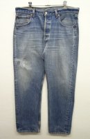 画像: 90'S LEVIS 501 デニム USA製 W36L33 (VINTAGE) 「Bottoms」 入荷しました。
