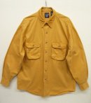 画像: 90'S GAP 旧タグ 立体ポケット ワークシャツ イエロー (VINTAGE) 「L/S Shirt」 入荷しました。