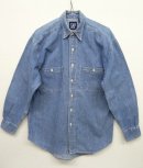 画像: 90'S GAP 旧タグ デニム ワークシャツ ライトインディゴ (VINTAGE) 「L/S Shirt」 入荷しました。