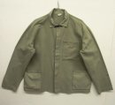 画像: ユーロワーク HBT ワークジャケット カバーオール カーキ (VINTAGE) 「Jacket」 入荷しました。