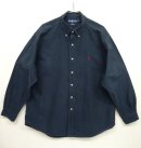 画像: 90'S RALPH LAUREN "BLAKE" オックスフォード 長袖 BDシャツ NAVY L (VINTAGE) 「L/S Shirt」 入荷しました。