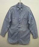画像: 60'S アメリカ軍 US NAVY マチ付き シャンブレーシャツ (VINTAGE) 「L/S Shirt」 入荷しました。