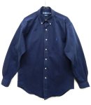 画像: 90'S RALPH LAUREN "BLAKE" ツイル 長袖 BDシャツ NAVY S (VINTAGE) 「L/S Shirt」 入荷しました。