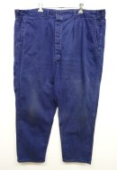画像: ユーロヴィンテージ コットン ワークパンツ BLUE (VINTAGE) 「Bottoms」 入荷しました。