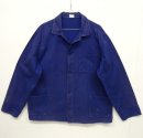 画像: ユーロワーク フェード ワークジャケット カバーオール ブルー (VINTAGE) 「Jacket」 入荷しました。