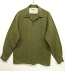 画像: 60'S MR. JACK レーヨン オープンカラーシャツ オンブレチェック (VINTAGE) 「L/S Shirt」 入荷しました。