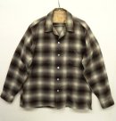 画像: 60'S LANEROSSI イタリア製ウール オープンカラーシャツ オンブレチェック (VINTAGE) 「L/S Shirt」 入荷しました。