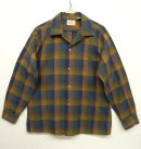 画像: 60'S ARROW "KING COTTON" オープンカラーシャツ オンブレチェック USA製 (VINTAGE) 「L/S Shirt」 入荷しました。