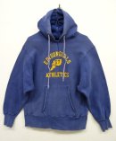 画像: 70'S CHAMPION ”WINGFOOT 三段プリント" 単色タグ リバースウィーブ パーカー ネイビー USA製 (VINTAGE) 「Parka」 入荷しました。