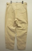 画像: イタリア軍 アジャスター付き ワークパンツ NATURAL (DEADSTOCK) 「Bottoms」 入荷しました。