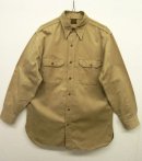 画像: 50'S J.C.PENNEY 猫目ボタン マチ付き ワークシャツ USA製 (VINTAGE) 「L/S Shirt」 入荷しました。