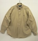画像: 90'S RALPH LAUREN "BLAIRE" コットン 長袖 BDシャツ BEIGE (VINTAGE) 「L/S Shirt」 入荷しました。