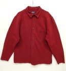 画像: 90'S PATAGONIA オーバルロゴ刺繍 長袖シャツ ワインレッド (VINTAGE) 「L/S Shirt」 入荷しました。