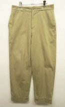 画像: 60'S アメリカ軍 USMC コットン100% フラップ付き チノパンツ WALDES製ジップ (VINTAGE) 「Bottoms」 入荷しました。