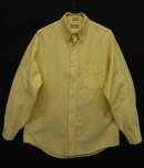 画像: 80'S LL Bean シングルニードル BDシャツ イエロー USA製 (VINTAGE) 「L/S Shirt」 入荷しました。