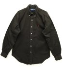 画像: 90'S RALPH LAUREN "CLASSIC FIT" ツイル 長袖 BDシャツ BLACK (VINTAGE) 「L/S Shirt」 入荷しました。