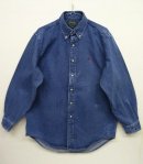 画像: 90'S POLO COUNTRY デニム BDシャツ インディゴ (VINTAGE) 「L/S Shirt」 入荷しました。
