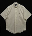 画像: 90'S RALPH LAUREN "BLAIRE" ツイル 半袖 BDシャツ WHITE (VINTAGE) 「S/S Shirt」 入荷しました。