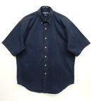 画像: 90'S RALPH LAUREN "BLAKE" ツイル 半袖 BDシャツ NAVY (VINTAGE) 「S/S Shirt」 入荷しました。