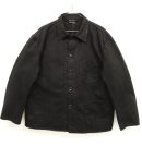 画像: ユーロワーク カバーオール ワークジャケット ブラック染 (VINTAGE) 「Jacket」 入荷しました。