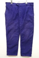 画像: ADOLPHE LAFONT フックボタン モールスキンパンツ インクブルー (VINTAGE) 「Bottoms」 入荷しました。