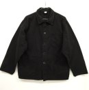 画像: ユーロワーク HBT カバーオール ワークジャケット ブラック染 (VINTAGE) 「Jacket」 入荷しました。