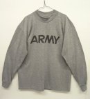 画像: アメリカ軍 US ARMY リフレクタープリント モックネック 長袖Tシャツ USA製 (NEW) 「T-Shirt」 入荷しました。