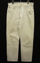 画像: 90'S LEVIS 501 デニム WHITE USA製 W32L32 (VINTAGE) 「Bottoms」 入荷しました。