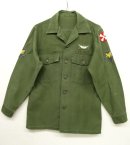 画像: 60'S アメリカ軍 US ARMY OG107 コットンサテン ユーティリティシャツ (VINTAGE) 「L/S Shirt」 入荷しました。