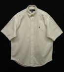 画像: 90'S RALPH LAUREN "BLAIRE" ピンオックス 半袖 BDシャツ WHITE (VINTAGE) 「S/S Shirt」 入荷しました