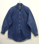 画像: 90'S POLO COUNTRY デニム BDシャツ インディゴ L (VINTAGE) 「L/S Shirt」 入荷しました。