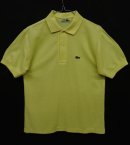 画像: 70'S CHEMISE LACOSTE ポロシャツ レモンイエロー フランス製 (VINTAGE) 「S/S Polo」 入荷しました。