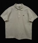 画像: 90'S CHEMISE LACOSTE ポロシャツ ホワイト フランス製 (VINTAGE) 「S/S Polo」 入荷しました。