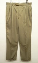 画像: BROOKS BROTHERS ツープリーツ トラウザーズ BEIGE (USED) 「Bottoms」 入荷しました。