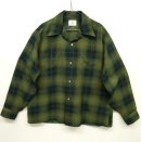 画像: 60'S VAN HEUSEN オープンカラー 長袖レーヨンシャツ オンブレチェック (DEADSTOCK) 「L/S Shirt」 入荷しました。
