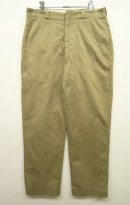 画像: 60'S アメリカ軍 US ARMY コットン100% チノパンツ RAPID製アルミジップ (VINTAGE) 「Bottoms」 入荷しました。