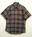 画像: 70'S WASHINGTON DEE CEE 半袖シャツ チェック柄 USA製 (VINTAGE) 「S/S Shirt」 入荷しました。