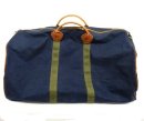 画像: 80'S LL Bean キャンバス/レザー ダッフルバッグ ネイビー USA製 (VINTAGE) 「Bag」 入荷しました。