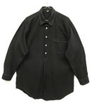 画像: ユーロワーク グランパシャツ ブラック染 (VINTAGE) 「L/S Shirt」 入荷しました。