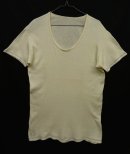 画像: 60'S デンマーク軍 Uネック コットン アンダーウェア 半袖 Tシャツ (DEADSTOCK) 「T-Shirt」 入荷しました。