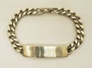 画像: IDプレート チェーンブレスレット シルバー (VINTAGE) 「Accessorie」 入荷しました。