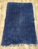 画像: アフリカン インディゴ ファブリック ミディアムサイズ 160cm x 110cm DK INDIGO (ANTIQUE) 「Antique Goods」 入荷しました。