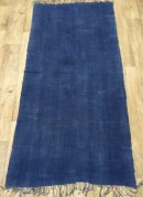 画像: アフリカン インディゴ ファブリック ラージサイズ 195cm x 97cm DK INDIGO (ANTIQUE) 「Antique Goods」 入荷しました。