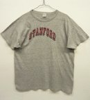 画像: 80'S CHAMPION トリコタグ 染み込み＋フロッキープリント 88/12 Tシャツ 杢グレー USA製 (VINTAGE) 「T-Shirt」 入荷しました。