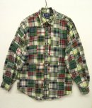 画像: 90'S RALPH LAUREN "PURCELL" マドラスチェック パッチワーク BDシャツ (VINTAGE) 「L/S Shirt」 入荷しました。