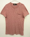 画像: RRL ポケット付き 半袖 細ボーダーTシャツ (USED) 「T-Shirt」 入荷しました。