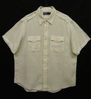 画像: 90'S RALPH LAUREN リネン 半袖 サファリシャツ WHITE (VINTAGE) 「S/S Shirt」 入荷しました。