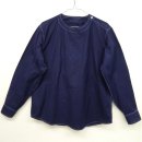 画像: ルーマニア軍 クルーネック スリーピングシャツ ネイビー染 (VINTAGE) 「L/S Shirt」 入荷しました。