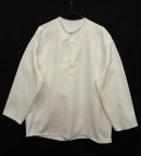画像: 70'S ロシア軍 ヘンリーネック スリーピングシャツ WHITE (DEADSTOCK) 「L/S Shirt」 入荷しました。
